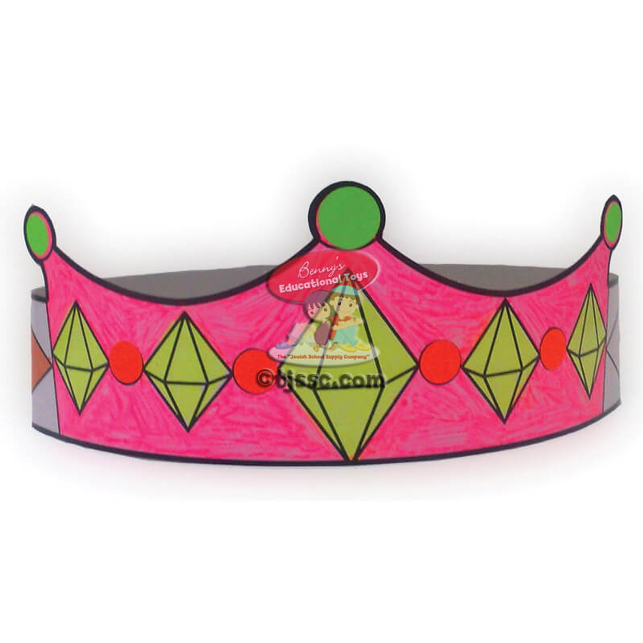 Make-Your-Own Queen Crown (18 in Pack)