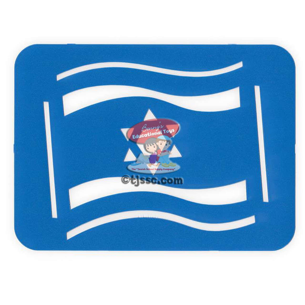 Israeli Flag Laser-Cut Stencil