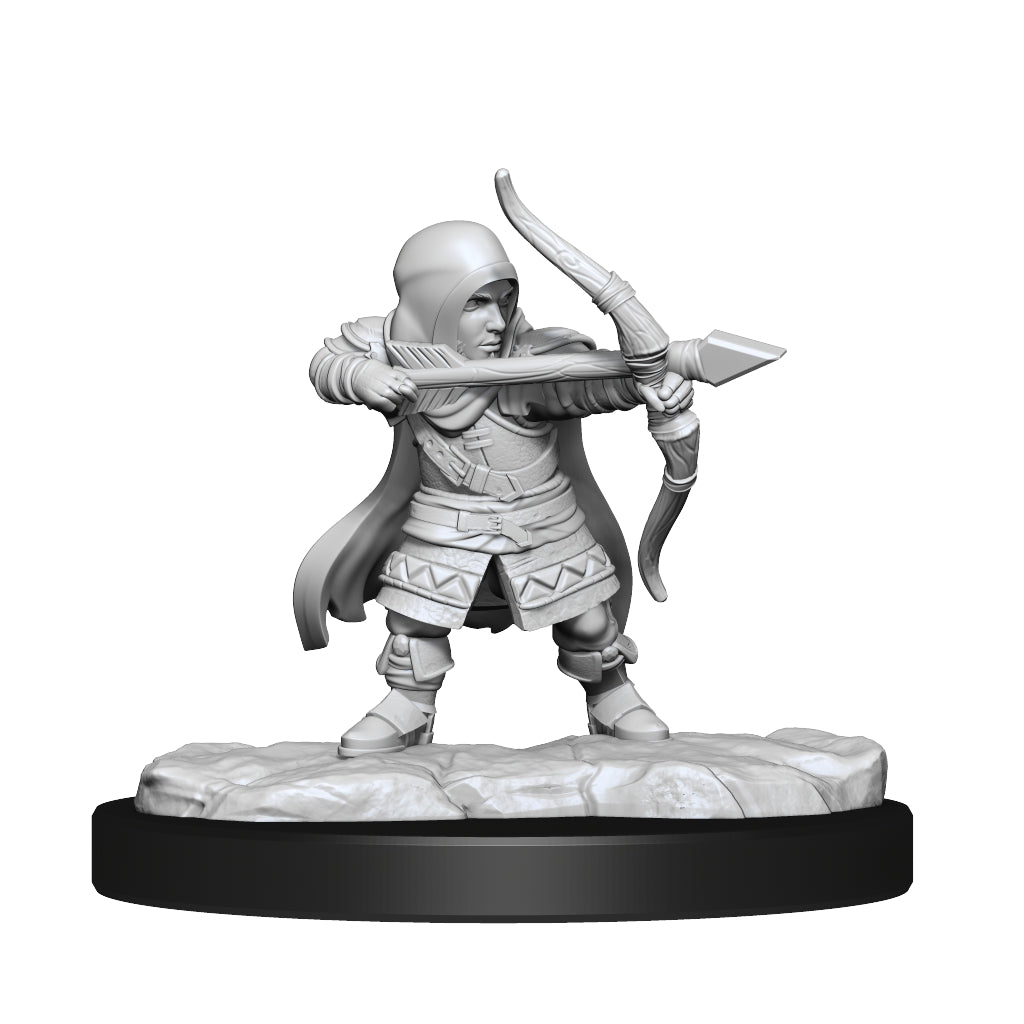 Critical Role: Unpainted Miniatures - Lotusden Halfling Ranger Mal (90