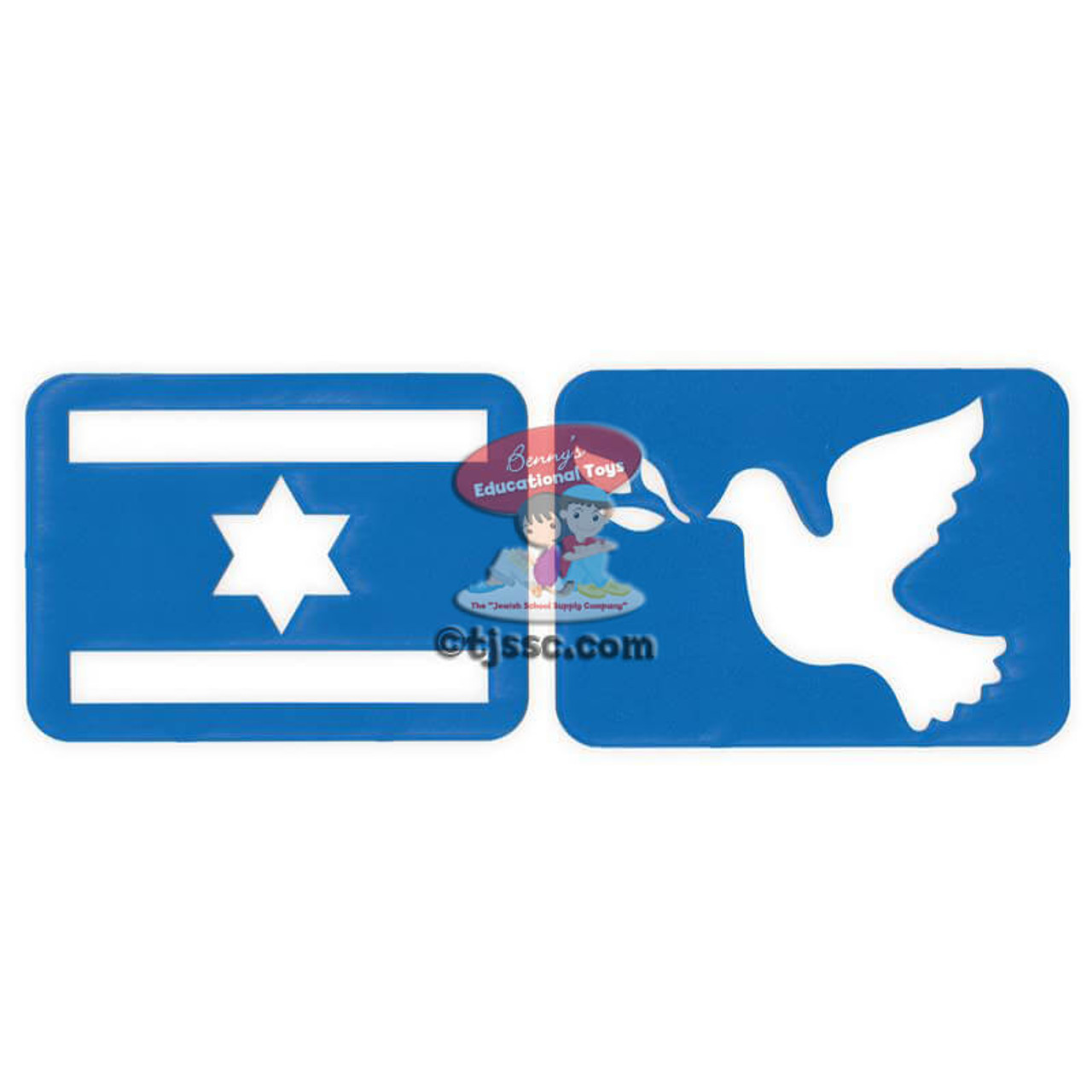 Atzmaut (Israel independence) Plastic Stencil Set #1