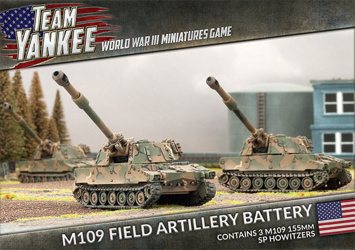 Flames of War: Team Yankee WW3: USA (TUBX04) - M109 Field Artillery Ba
