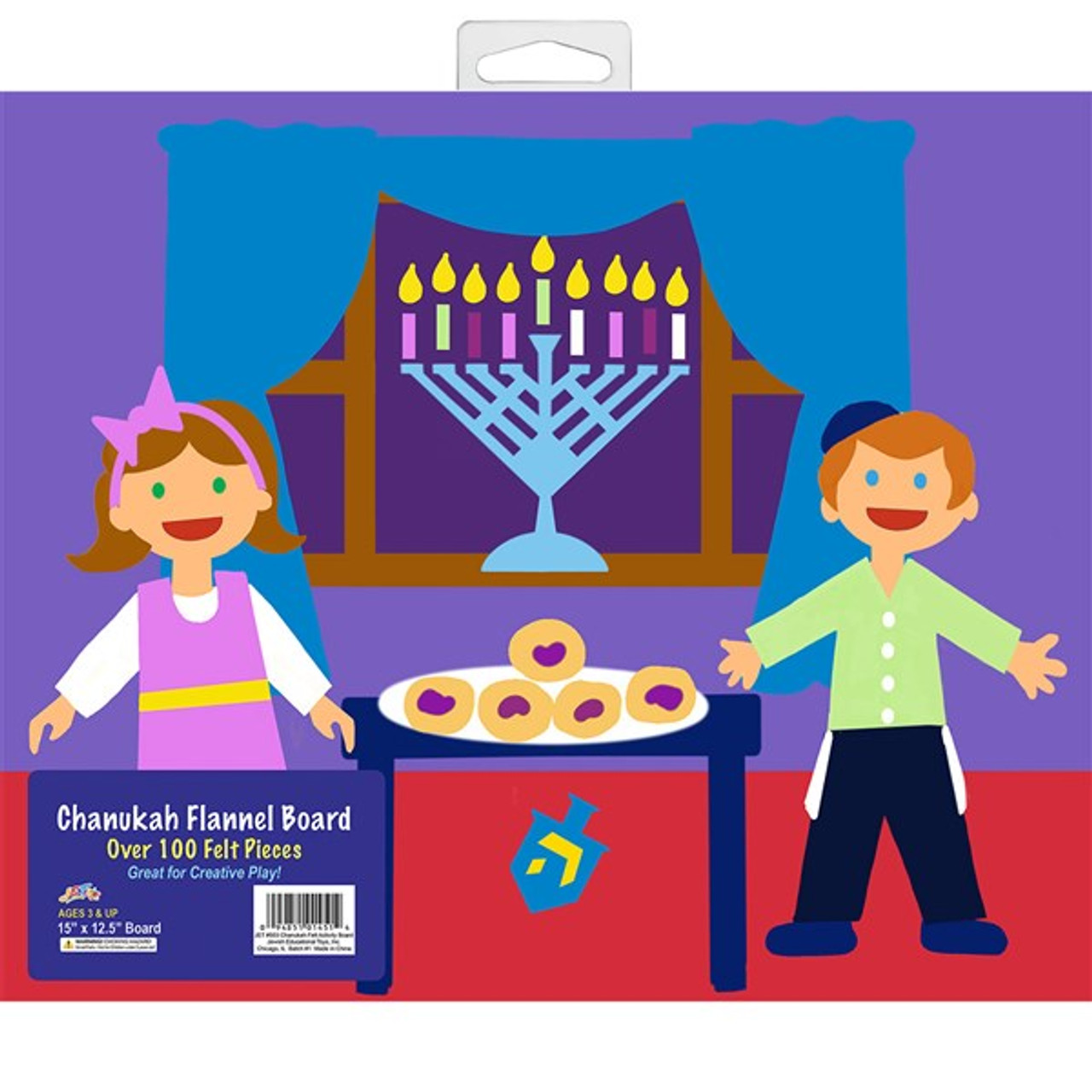 Chanukah Felt Activity Board