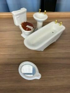 Discontinued - White Porcelain Bathroom