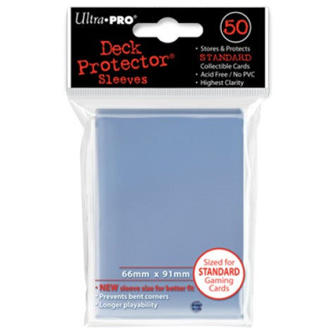 Ultra-PRO: Standard Sleeves - Clear (50)
