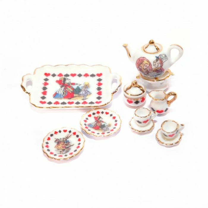 Alice In Wonderland Coffee Set