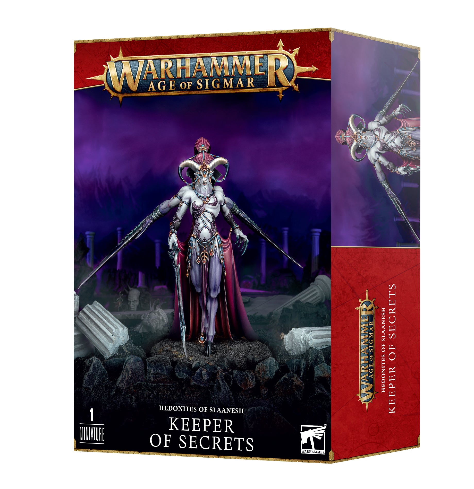 Age of Sigmar: Hedonites of Slaanesh - Keeper of Secrets / Shalaxi Hel