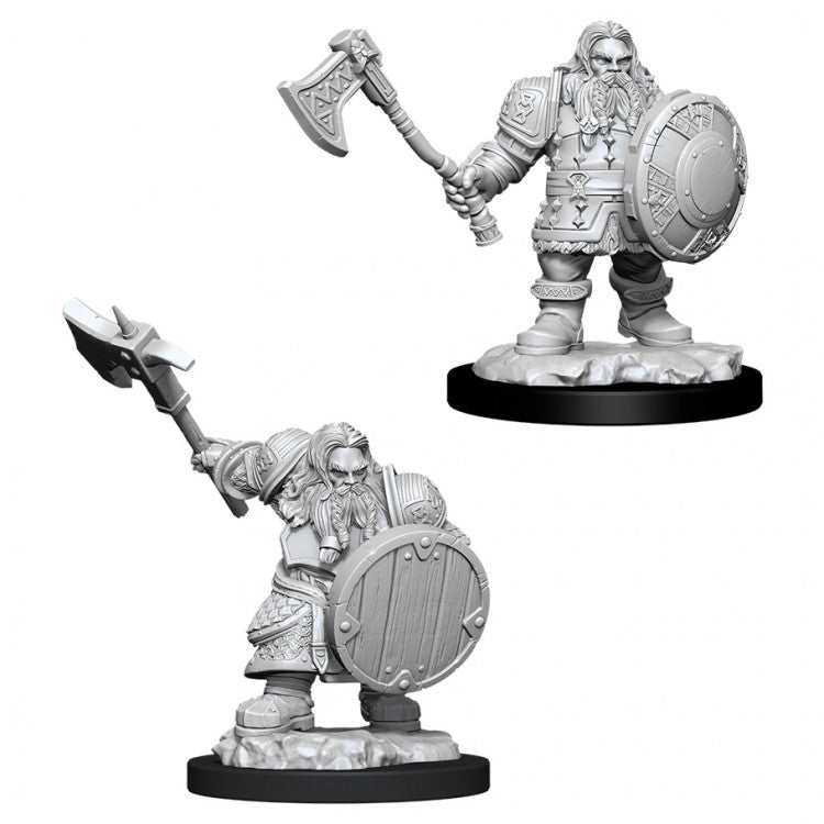 D&D: Nolzur's Marvelous Miniatures - Male Dwarf Fighter (90004)