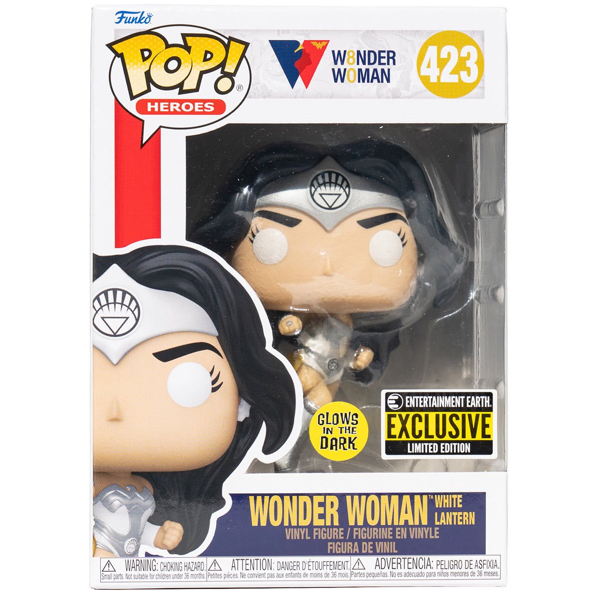 POP Figure: DC Wonder Woman 80th #0423 - Wonder Woman (White Lantern)