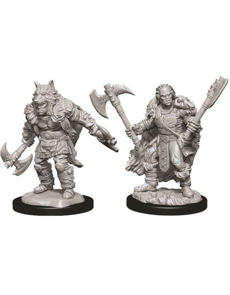 D&D: Nolzur's Marvelous Miniatures - Male Half-Orc Barbarian (73704)