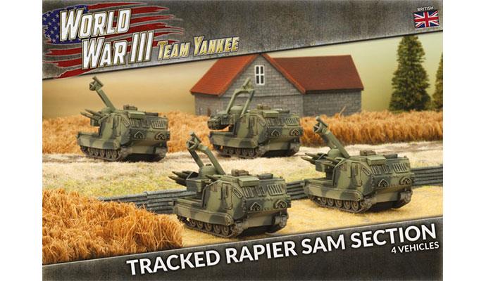 Flames of War: Team Yankee WW3: British (TBBX07) - Tracked Rapier SAM