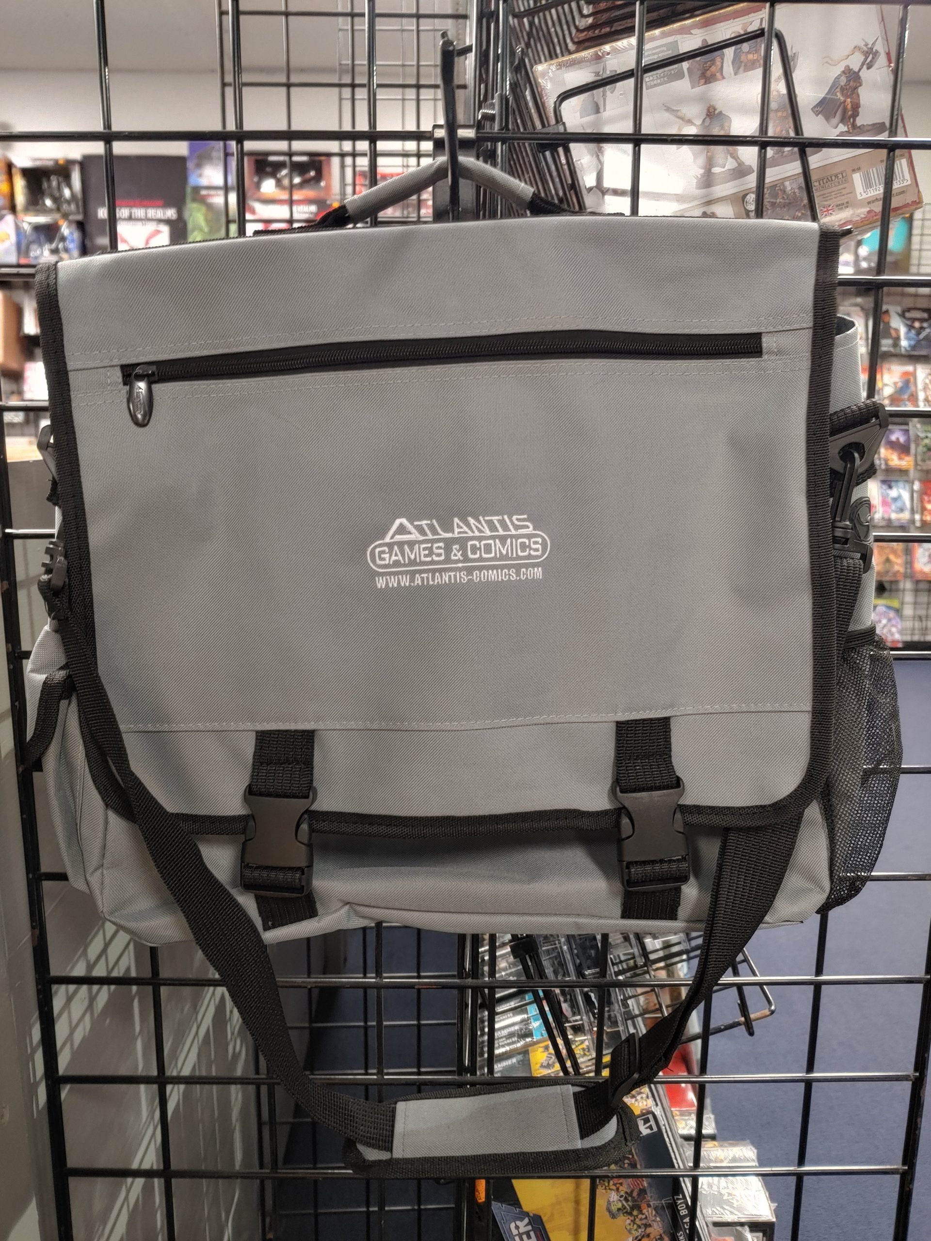 Atlantis Swag: Messenger Bag - Gray