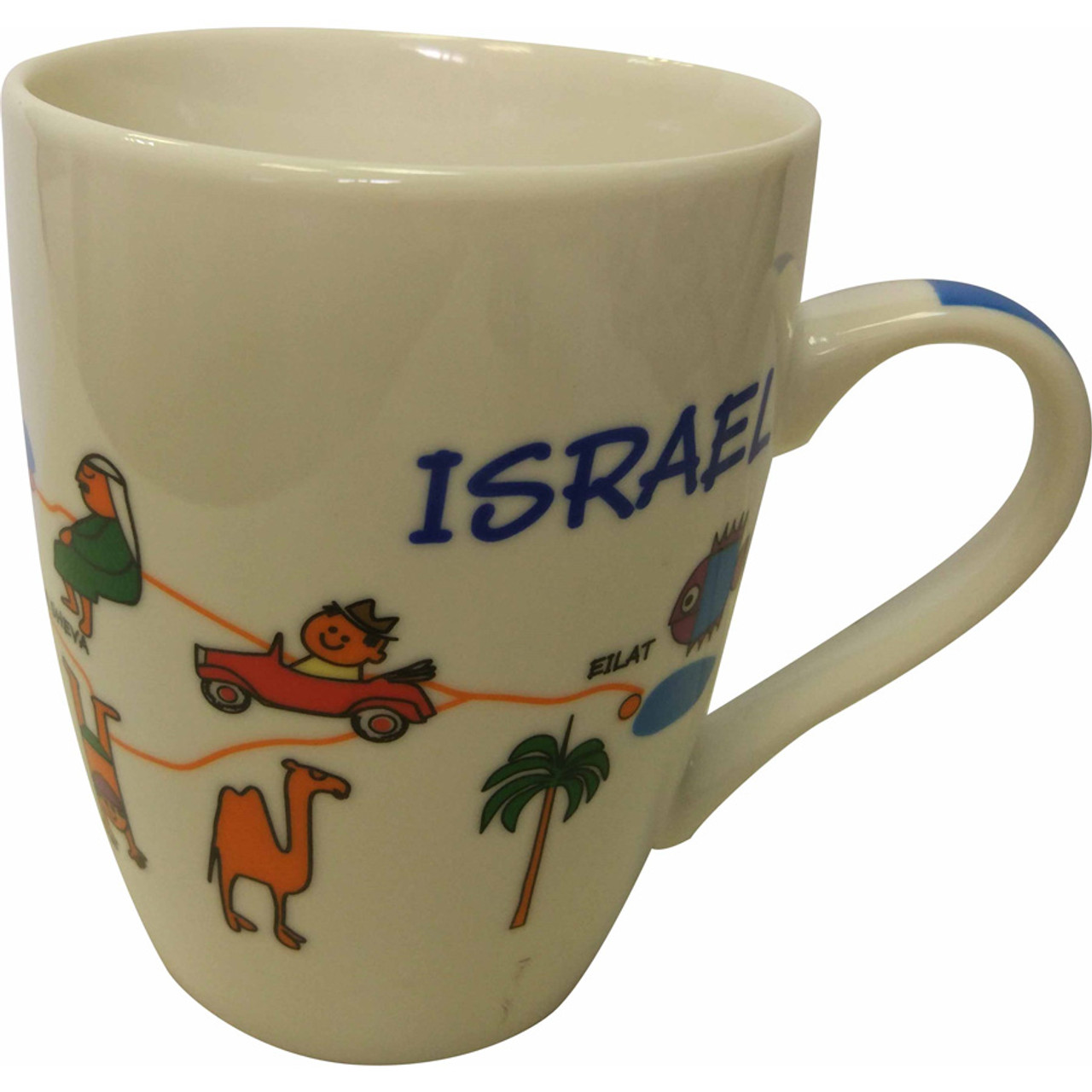 Israel Map Ceramic Mug - On SALE!