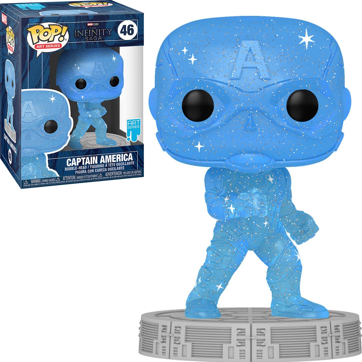 POP Figure: Marvel Infinity Saga #0046 - Captain America (Artist's Ser