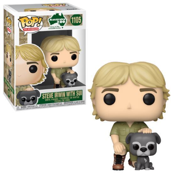 9c3bc7e80e33f387ea5719126bd2fee6.jpg POP Figure: Icons #1105 - Crocodile Hunter - Steve Irwin with Sui