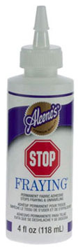 Stop Fray Fabric Glue, 4oz.