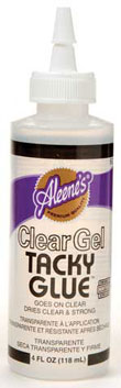 Clear Gel Tacky Glue, 4 oz.