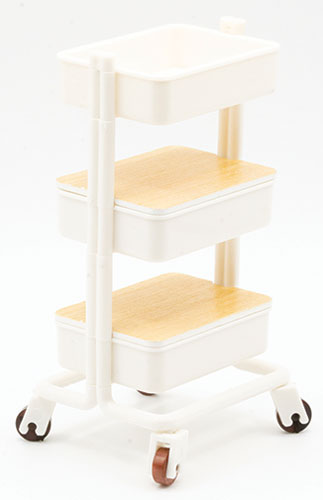 Mobile Cart, White