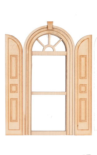 Window, Palladian, Shutters