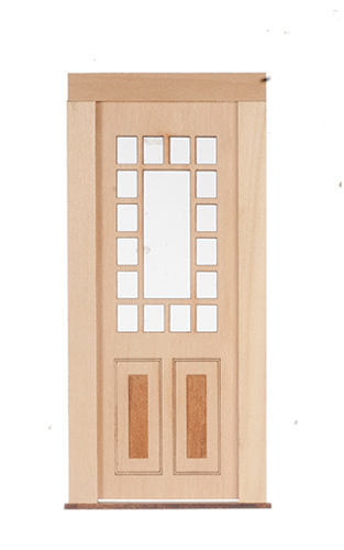 Door, 17 Light with 2 Raised Panels