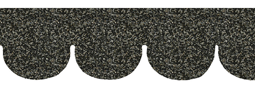 Salt/Pepper Fishscale Asphalt Shingles
