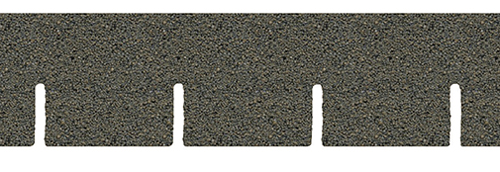 Gray Square Asphalt Shingles