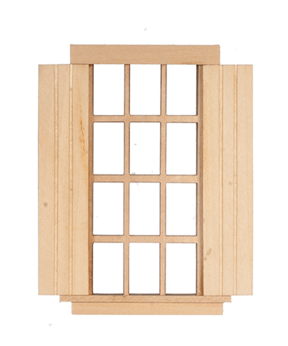 Window, 6 over 6 with Shutters