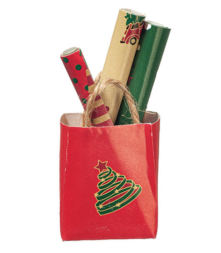 Christmas Wrap Shop Bag