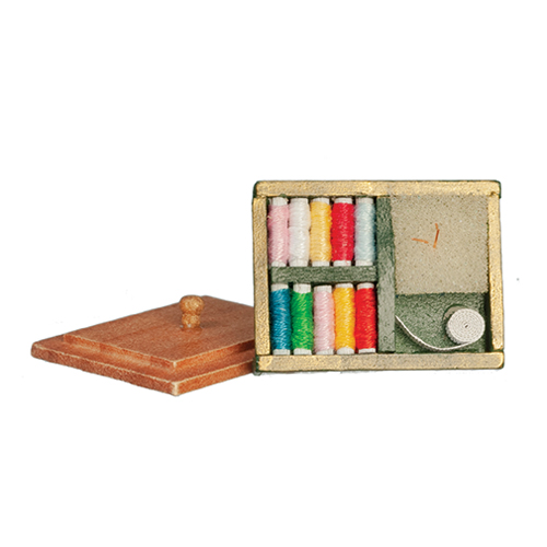 Sewing Box with Thread