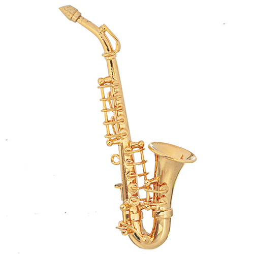 Brass Saxophone/Case