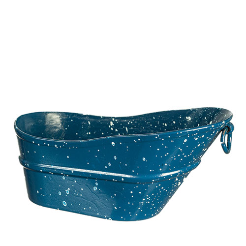 Blue Spatter Bathtub