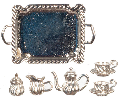 Silver Plate Antique Tea Set