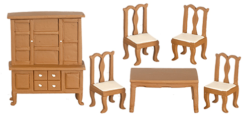 1/2" Scale Dining Room Set, 6 pc.