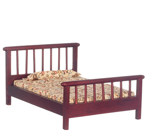 Bed, Mahogany