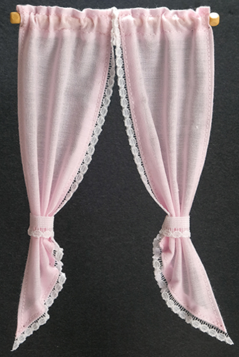Demi Curtains Tie Back, Pink