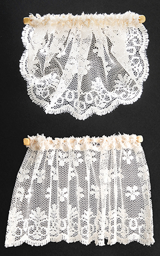 Curtain, Ecru Lace