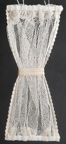 Door Panel, Gathered, Ecru, Long