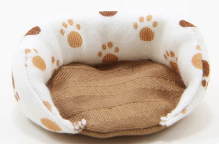 Dog Bed, Small, Paw Print