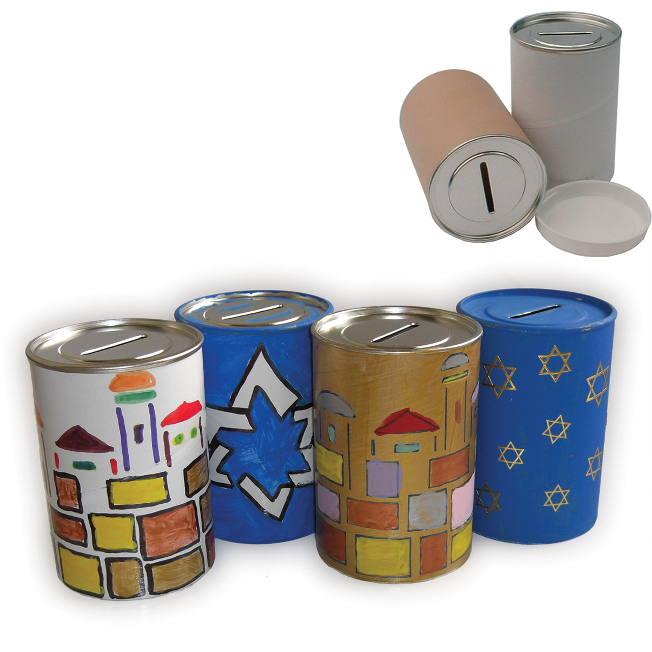 Tzedakah (Charity) Box (Pushka) DIY Arts & Craft Decorating Project (10)