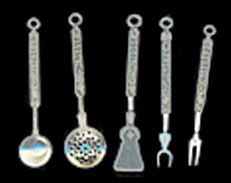 1/2" Scale Utensil Set 5 pc.
