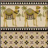 Wallpaper, Camel Caravan, 6 pc