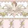 Wallpaper, St Elizabeth, Pink, 6 pc