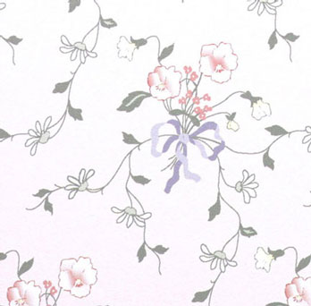 Wallpaper, Cottage Garden, 6 pc