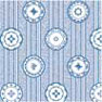 Wallpaper, China Blue, 6 pc