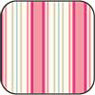 Cotton Fabric, Cherry Stripe