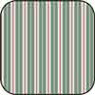 Cotton Fabric Toile Stripe Green