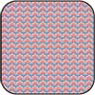 Cotton Fabric, 1/2 In Bargello Blueberry