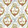 1/2" Scale Wallpaper, Victoria, Blue