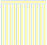 1/2" Scale Wallpaper, Coventry, Yellow