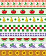 1/4" Scale Wallpaper, Kitchen Border