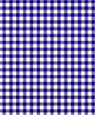 1/4" Scale Wallpaper, Gingham, Blue